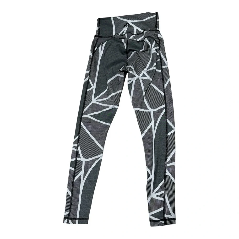 2-Pair Leggings Bundle Adidas & Nike Women’s Size S | Black &‎ Gray Activewear